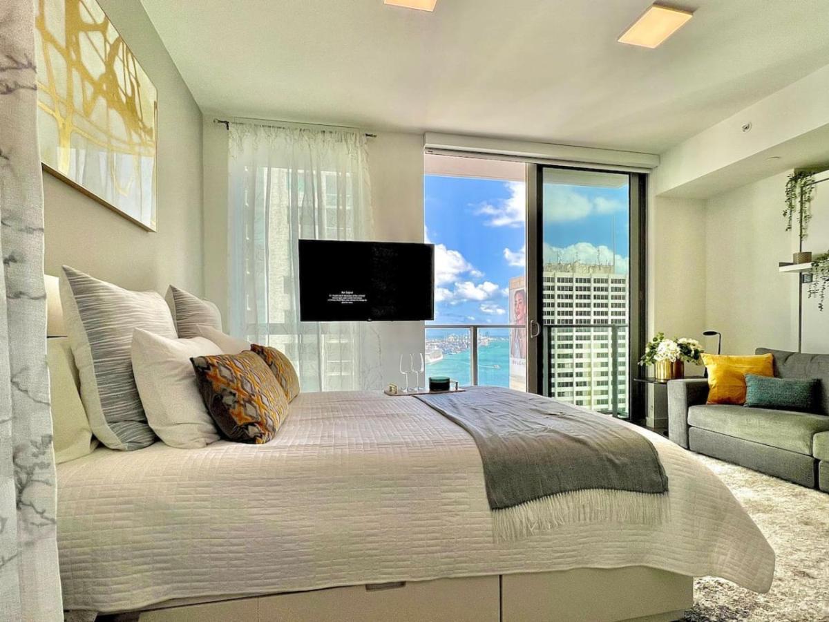 Ocean View Studio Pool And Gym Apartment Miami Exterior photo